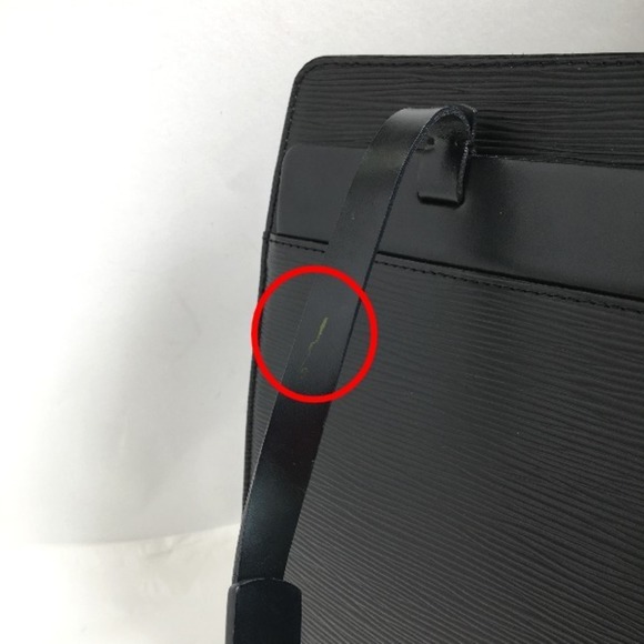 LOUIS VUITTON Bag Epi Croisette PM M52492 Black Tote LV - Picture 8 of 11